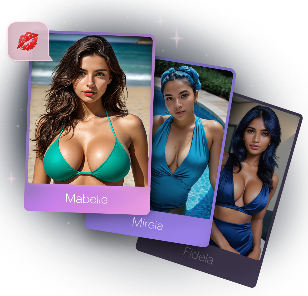 AI Characters - Stephanie, Anika, Helen