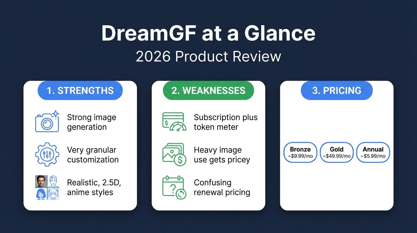 Dreamgf at a Glance