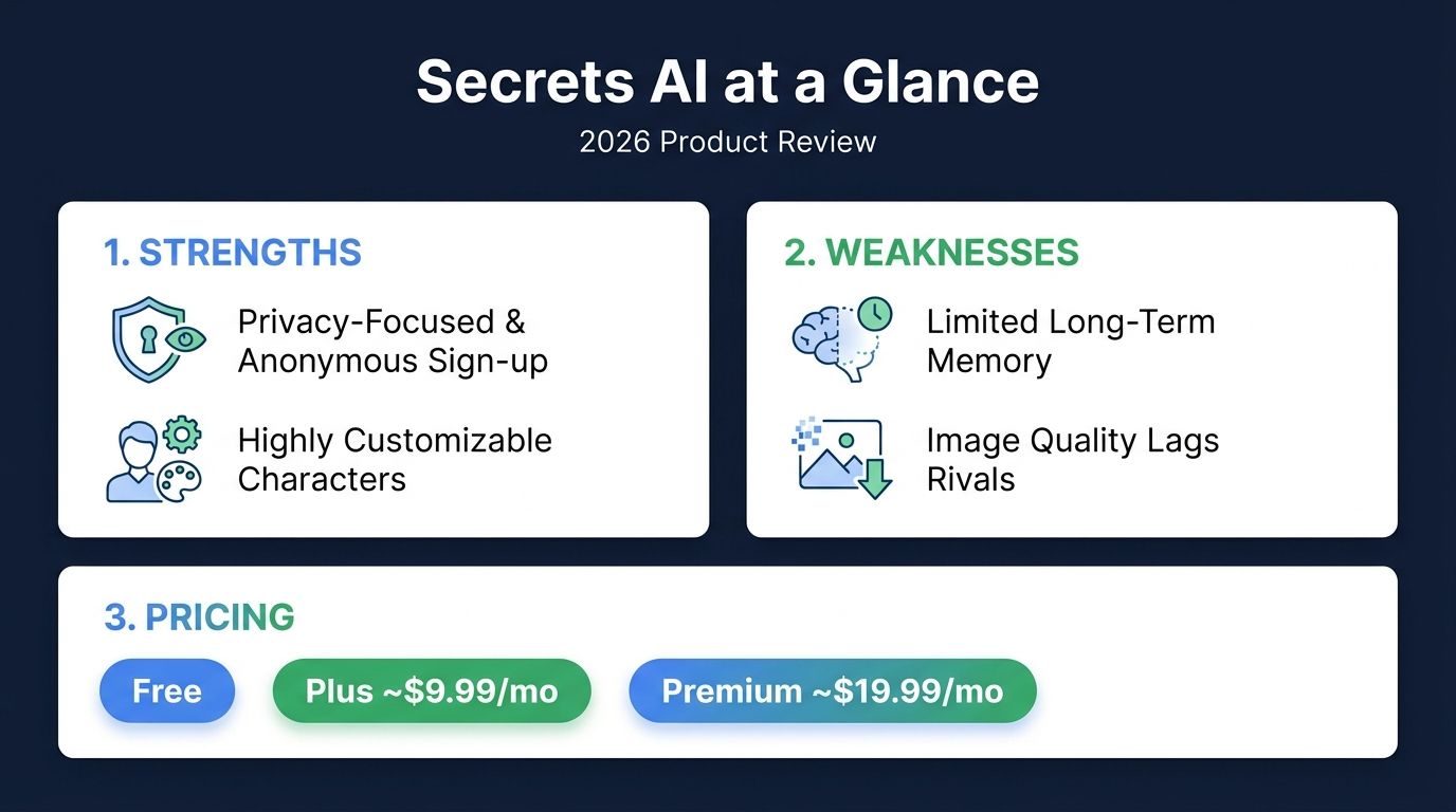Secrets AI at a Glance